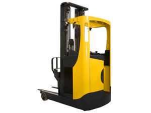 штабелер с выдвижной мачтой